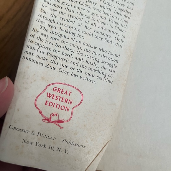 Rare WILD HORSE MESA New York: Grosset & Dunlap, 1952. Vintage Hardcover Book - Picture 4 of 9